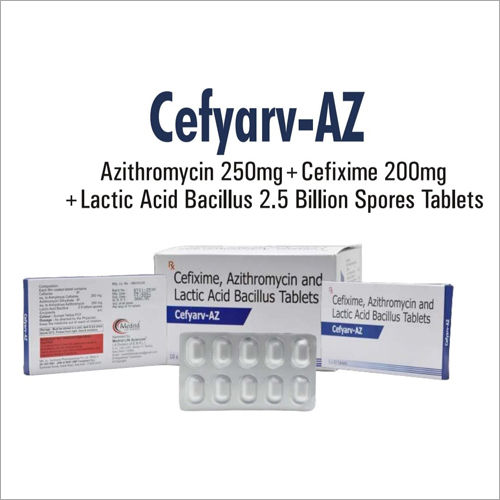 Cefixime Azithromycin Tablet