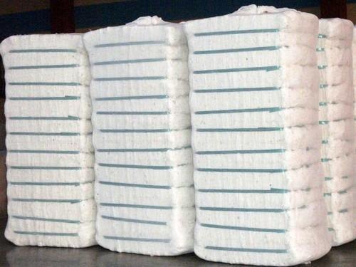 100% Ginned  cotton Bales