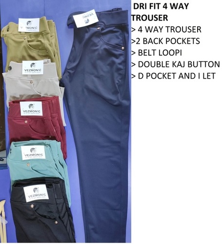 Plus Size White Lycra Trousers – DESINOOR.COM-hangkhonggiare.com.vn