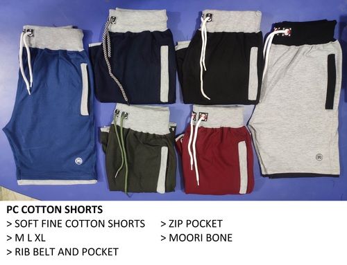 Mens Poly Cotton Shorts Age Group: Adults