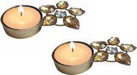 Tea Light Candle Holders in a Row