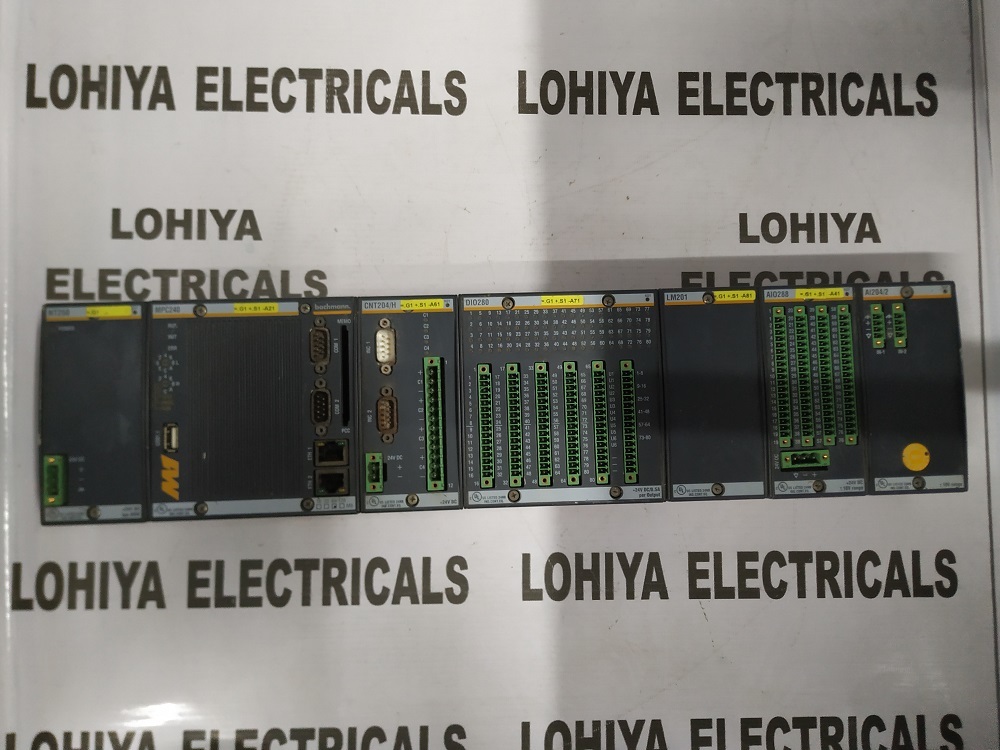 BACHMANN ELECTRONIC GMBH AIO288 ANALOG INPUT MODULE