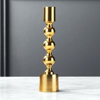 Solid Brass Taper With Candle Spike/ Candle Holder