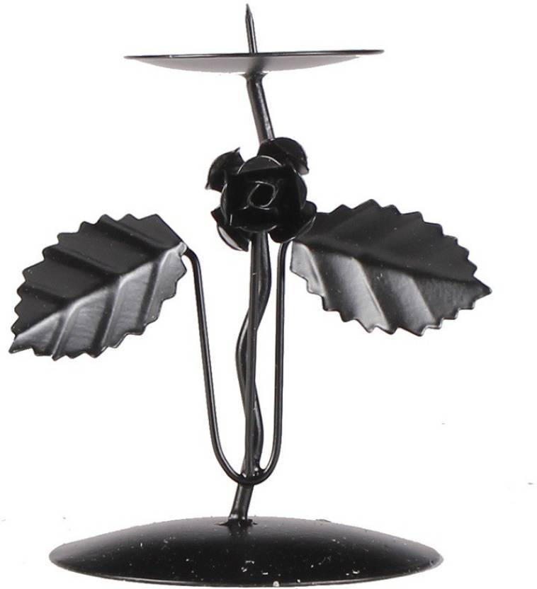 Brass Hanging Diamond and Crystal Candle Holder