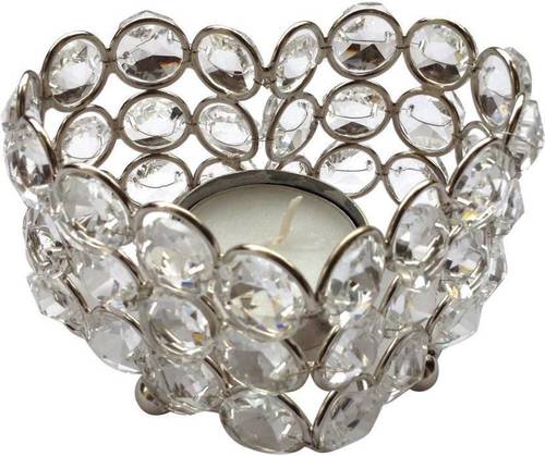 Sparkle Crystal Tea Light Candle Holder