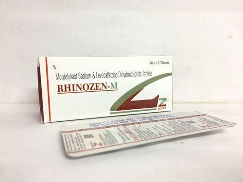 Montelukast 10mg+ Levocetirizine  Dihydrochloride 5mg