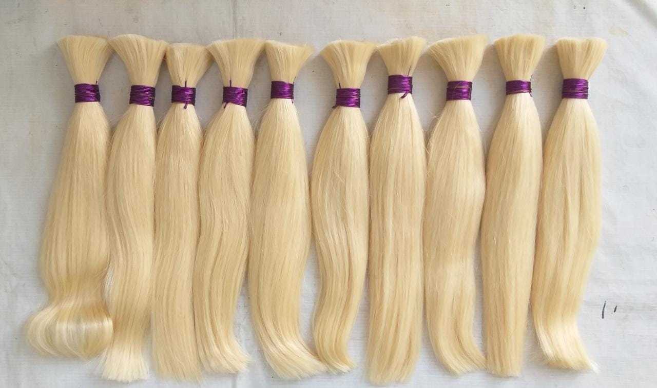 Straight Blonde  Human Hair Extension