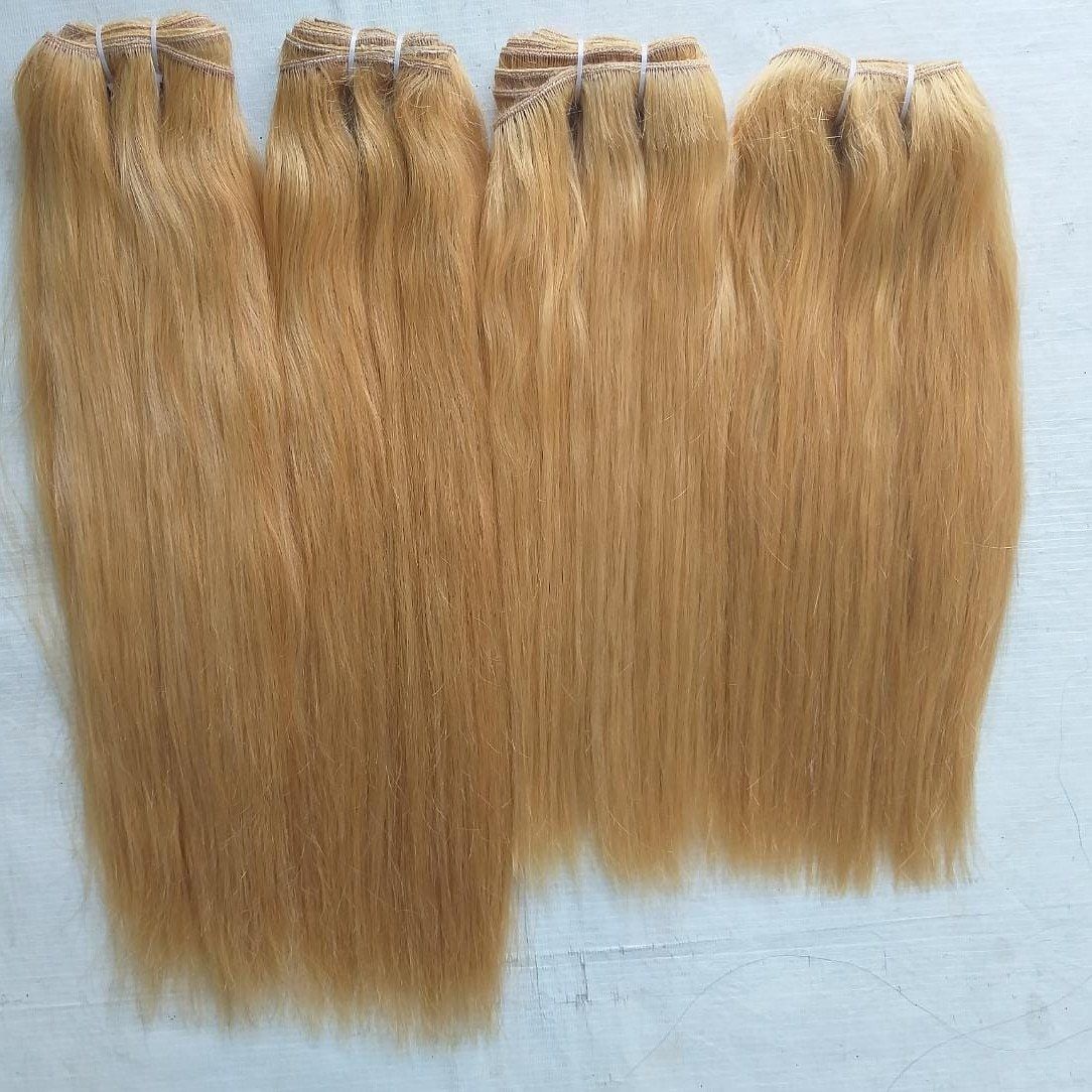 Straight Blonde  Human Hair Extension