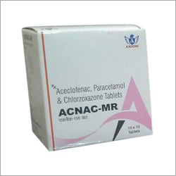 Aceclofenac Paracetamol Chlorzoxazone Tablets