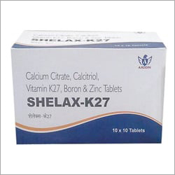 Calcium Citrate Calcitriol Vitamin K27 Boron Zinc Tablet