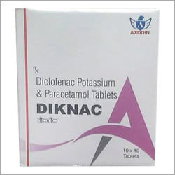 Diclofenac Potassium Paracetamol Tablets