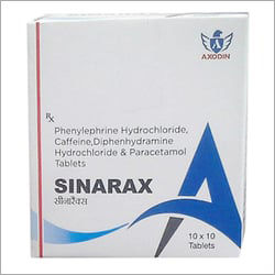 Paracetamol Phenylephrine Hydrochloride Caffeine Diphenhydramine Tablets