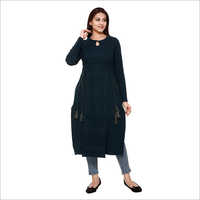 Full Sleeved Woolen Kurta
