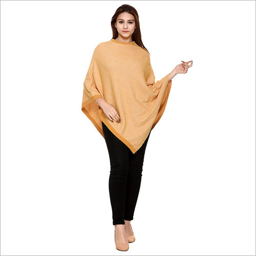 Ladies Modern Woolen Poncho