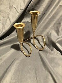 Prestige Brass Candle Holder