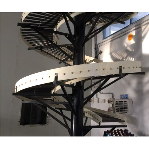 Spiral Powered conveyor By RAJ CONVEYORS