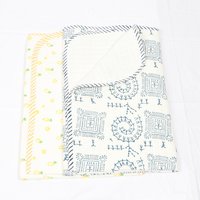 All Color Hand Block Printed Machine Baby Quilts