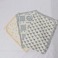 Hand Block Printed Machine Baby Quilts