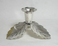 Brass Tulip Candle Holder Set of Two