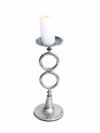 Brass Tulip Candle Holder Set of Two
