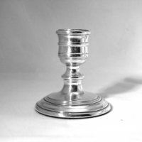 Brass Tulip Candle Holder Set of Two