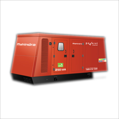 250Kva Mahindra Diesel Generator Dimension(L*W*H): 3990X1500X1770 Millimeter (Mm)
