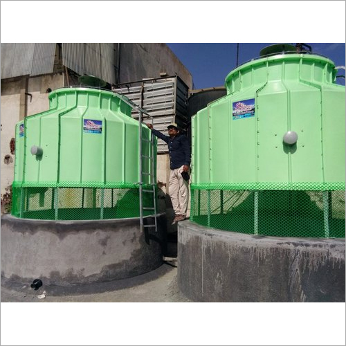 FRP Bottle Shaped Cooling Tower