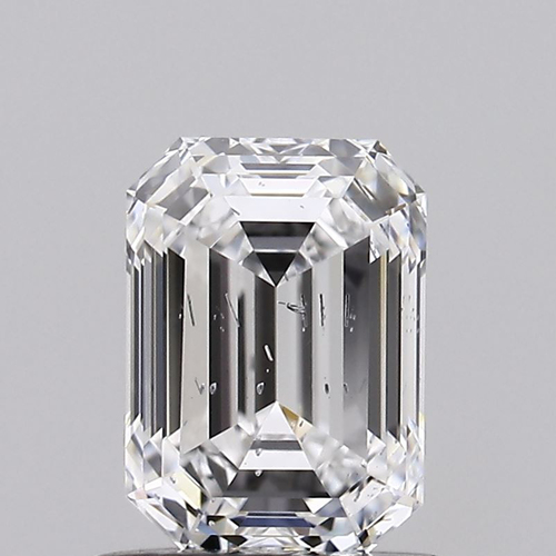 1.01 Carat SI2 Clarity EMERALD Lab Grown Diamond
