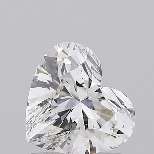 E 1.01 Carat Si1 Clarity Heart Lab Grown Diamond