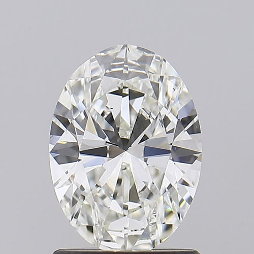 G 1.01 Carat Si1 Clarity Oval Lab Grown Diamond