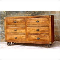6 drawer chest industrial design