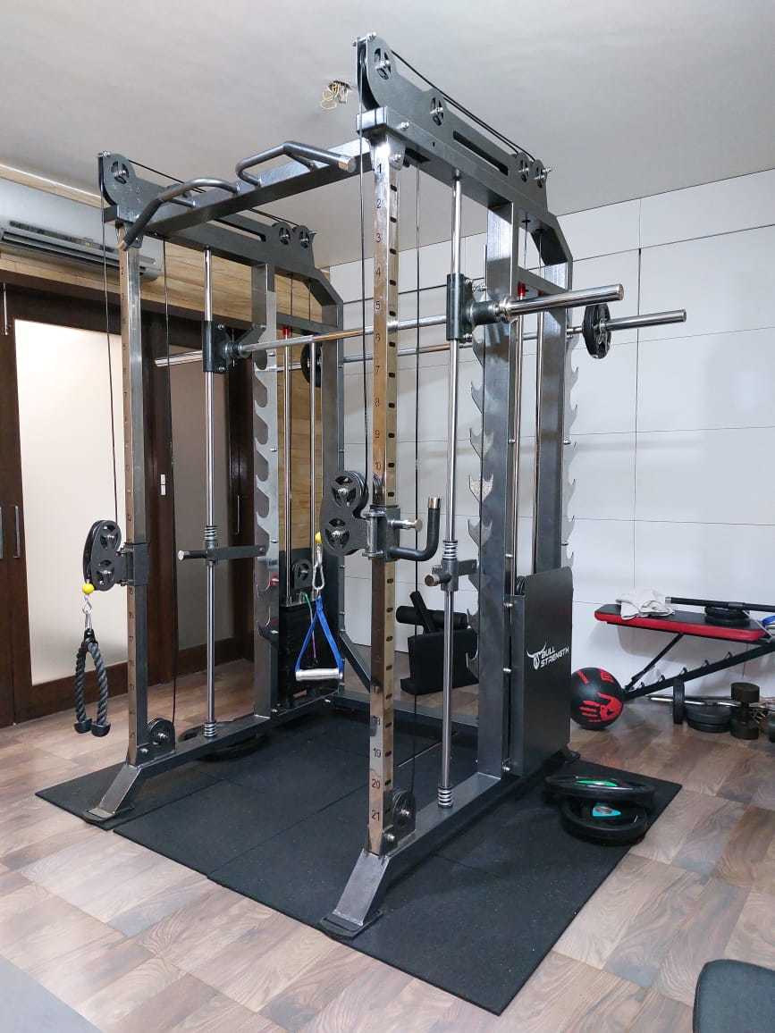 Smith machine discount functional trainer combo