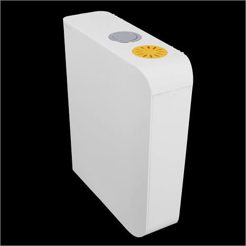 Cliff White Flush Tank