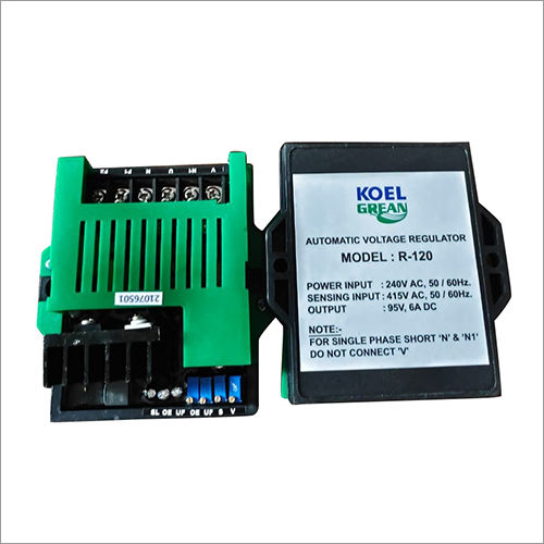 Model R-120 Automatic Voltage Regulator Phase: Single Phase