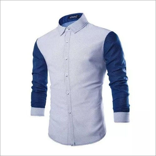 Washable Mens Fancy Cotton Shirt