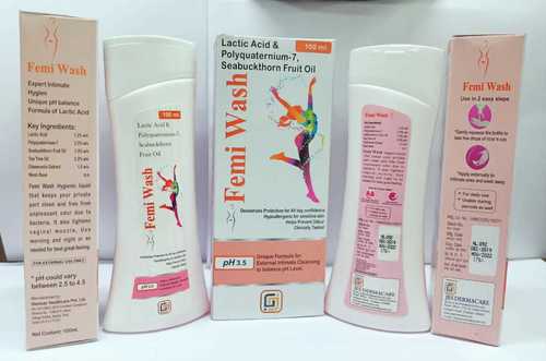 Lactic Acid Polyquaternium Seabukthorn Fruit Oil Tea Tree Oil Chamomile Extract Unique Formula for External