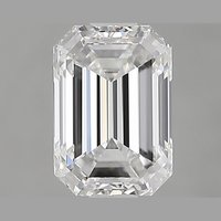 1.00 Carat VS1 Clarity EMERALD Lab Grown Diamond