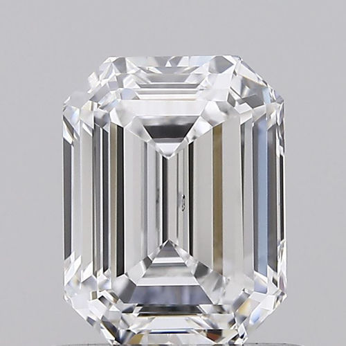 1.00 Carat SI1 Clarity EMERALD Lab Grown Diamond