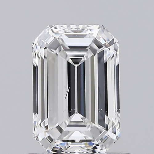 1.00 Carat SI1 Clarity EMERALD Lab Grown Diamond