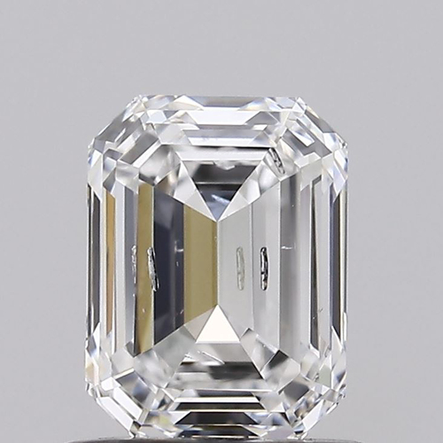 1.00 Carat SI2 Clarity EMERALD Lab Grown Diamond
