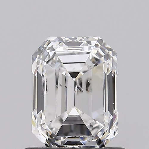 1.00 Carat SI2 Clarity EMERALD Lab Grown Diamond