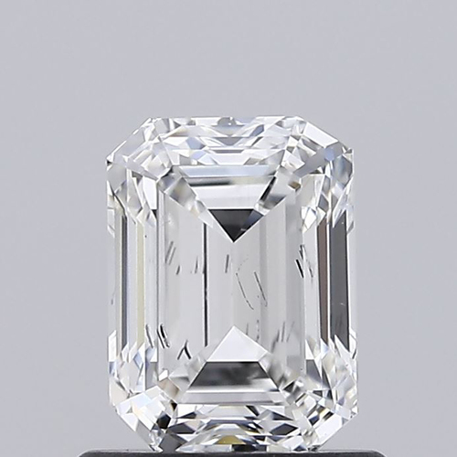 1.00 Carat SI2 Clarity EMERALD Lab Grown Diamond