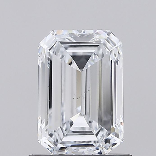 1.00 Carat SI1 Clarity EMERALD Lab Grown Diamond