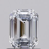 1.00 Carat VVS2 Clarity EMERALD Lab Grown Diamond