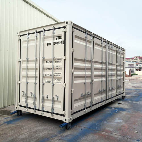 20 feet open side standard shipping container dry container