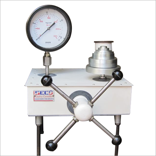Dead Weight Testing Machine