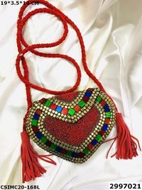 Handmade Mosaic Metal Clutch Bag