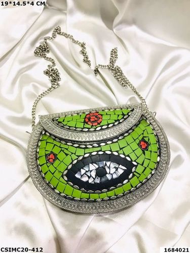 Handmade Mosaic Clutch Bag