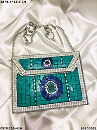 Handmade Mosaic Clutch Bag