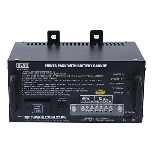 Power Pack With Battery Back-Up By ALAN ELECTRONIC SYSTEMS PVT. LTD.
